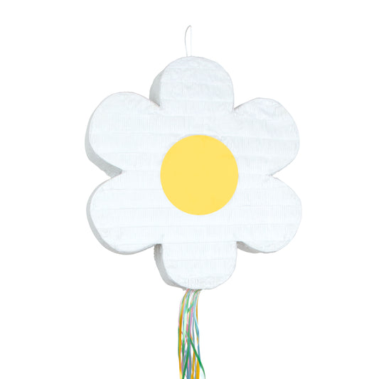 Piñata margarita blanca