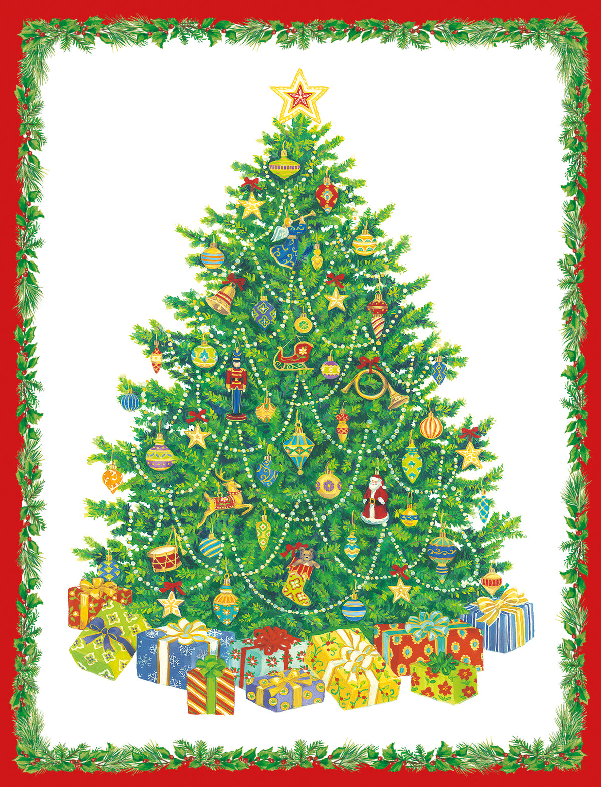 Tarjeta de felicitación Arbol de Navidad
