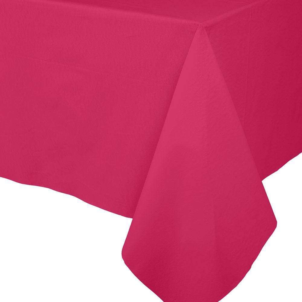 Mantel de papel fucsia