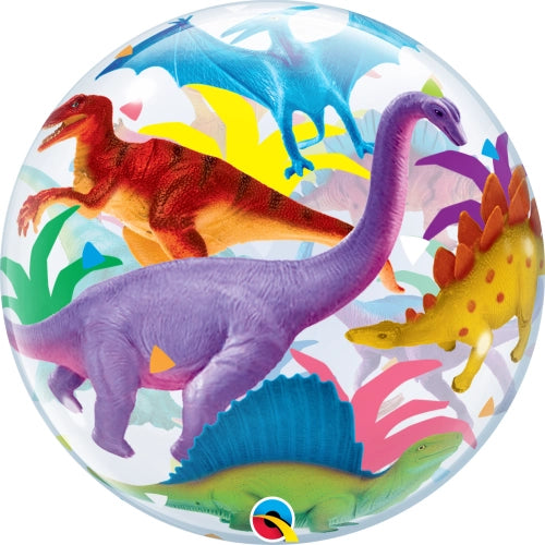 Globo burbuja grande dinosaurios