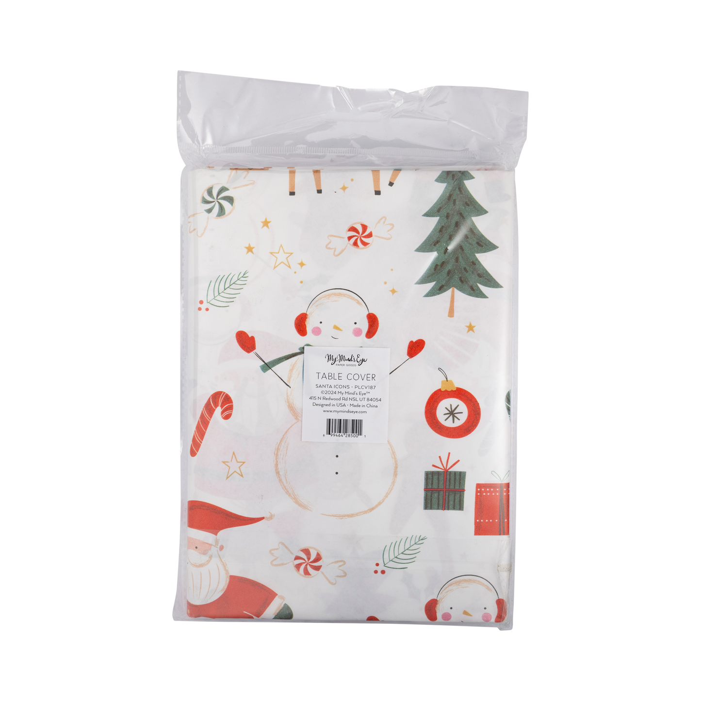Mantel iconos navidad Papá Noel