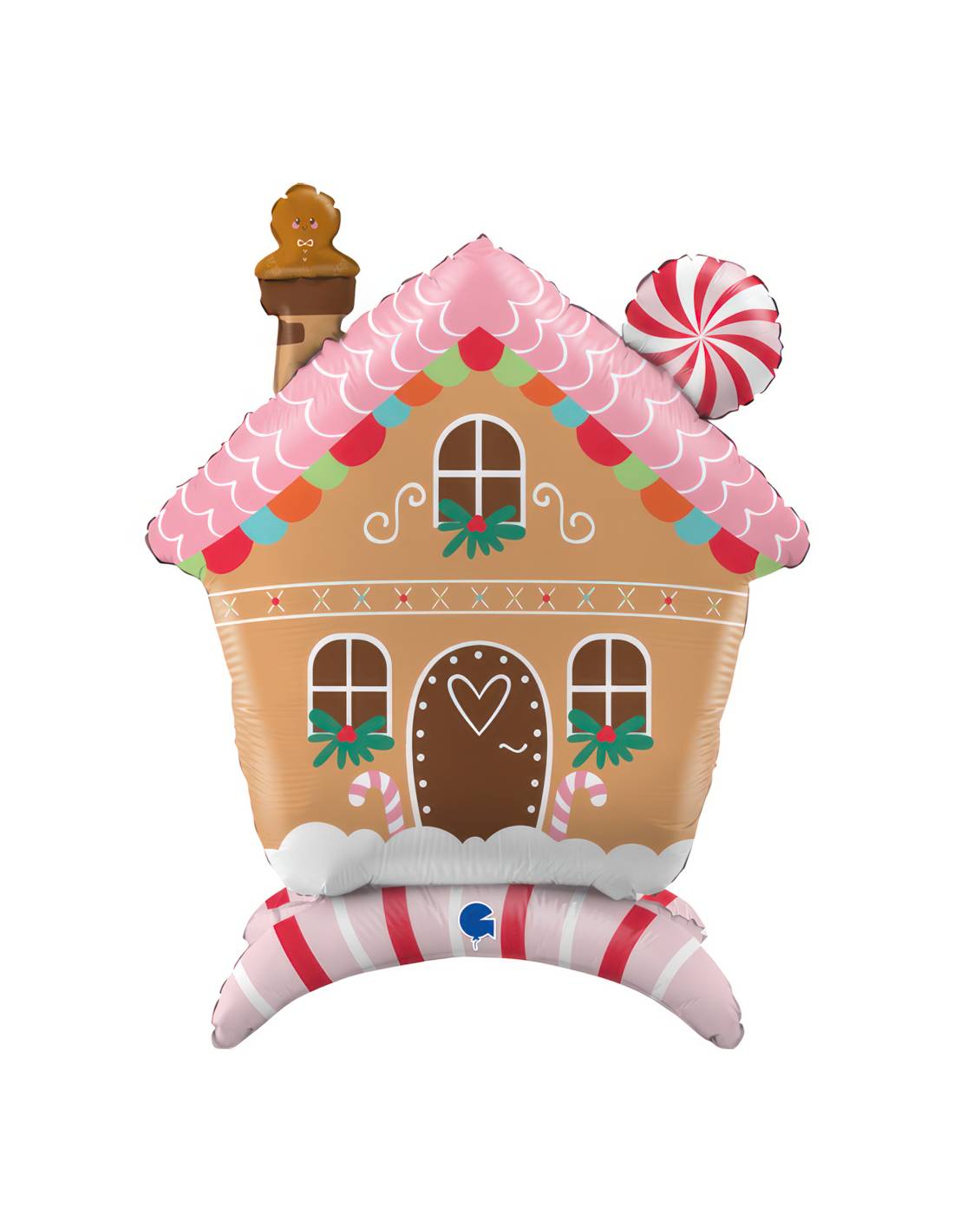 Globo Casa de jengibre par inflar con aire