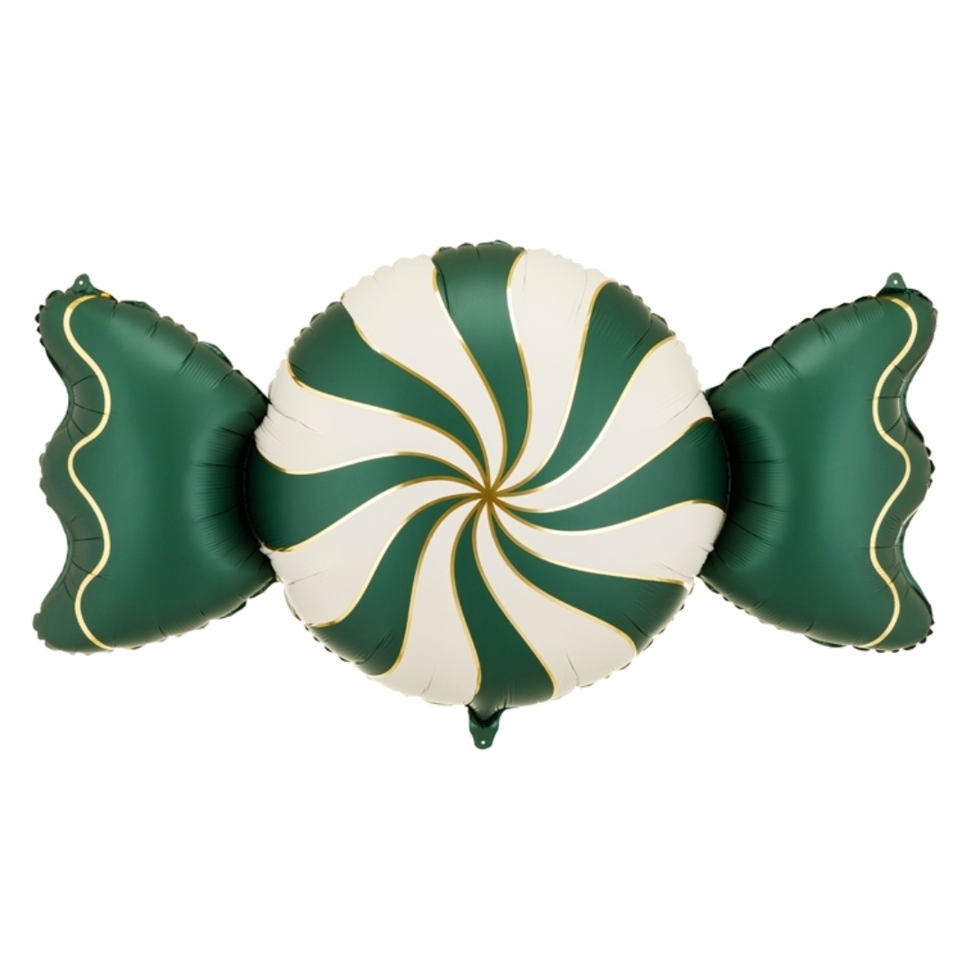 Globo foil caramelo verde
