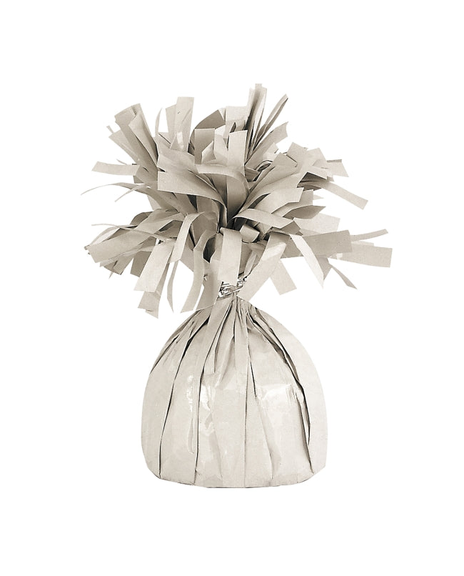 Pesa para Globo con flecos crema