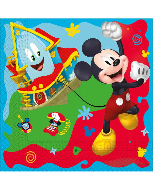 Servilletas mickey mouse grandes - pack 20 uds.