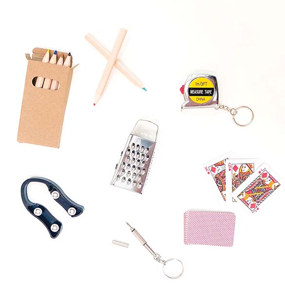 Christmas crackers árboles y regalos - pack 6 uds.