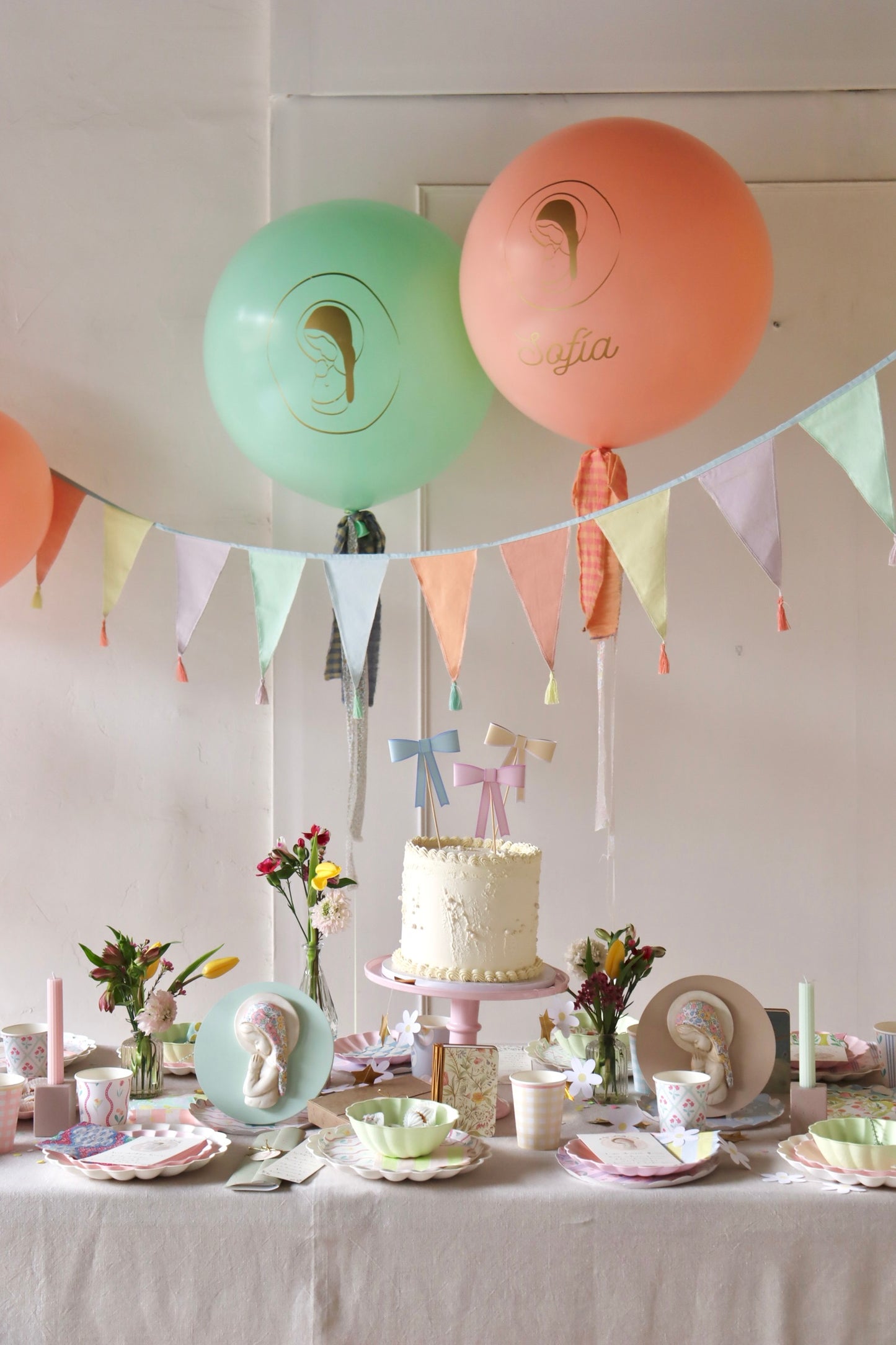 Globo virgencita Mezzetta melón