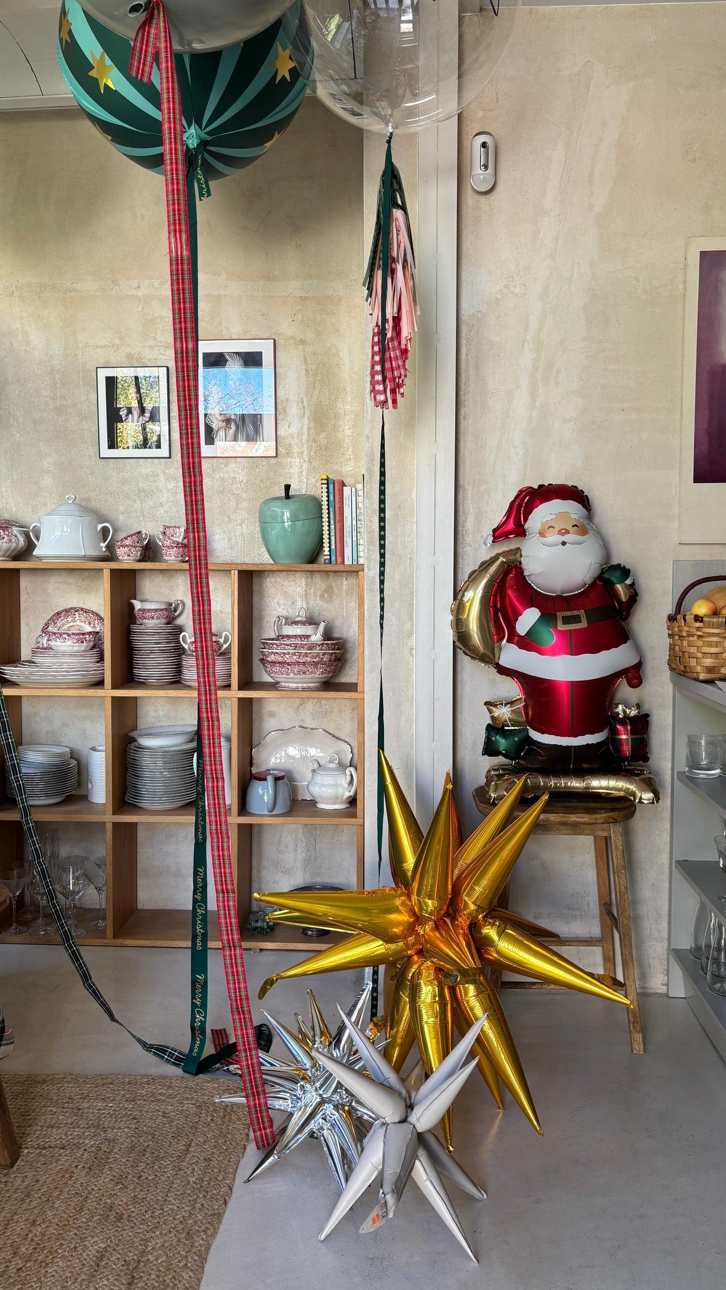 Cinta de tela cuadros roja