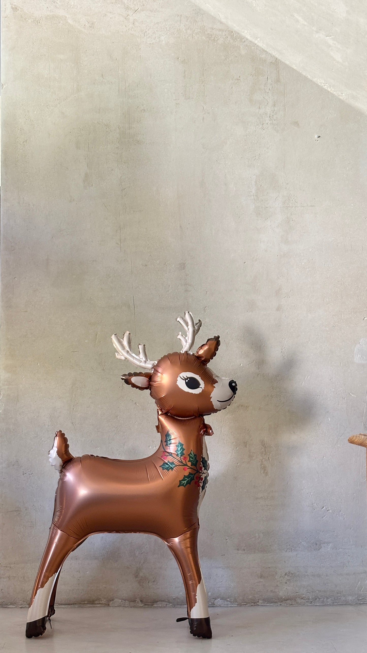 Globo foil reno para inflar con aire