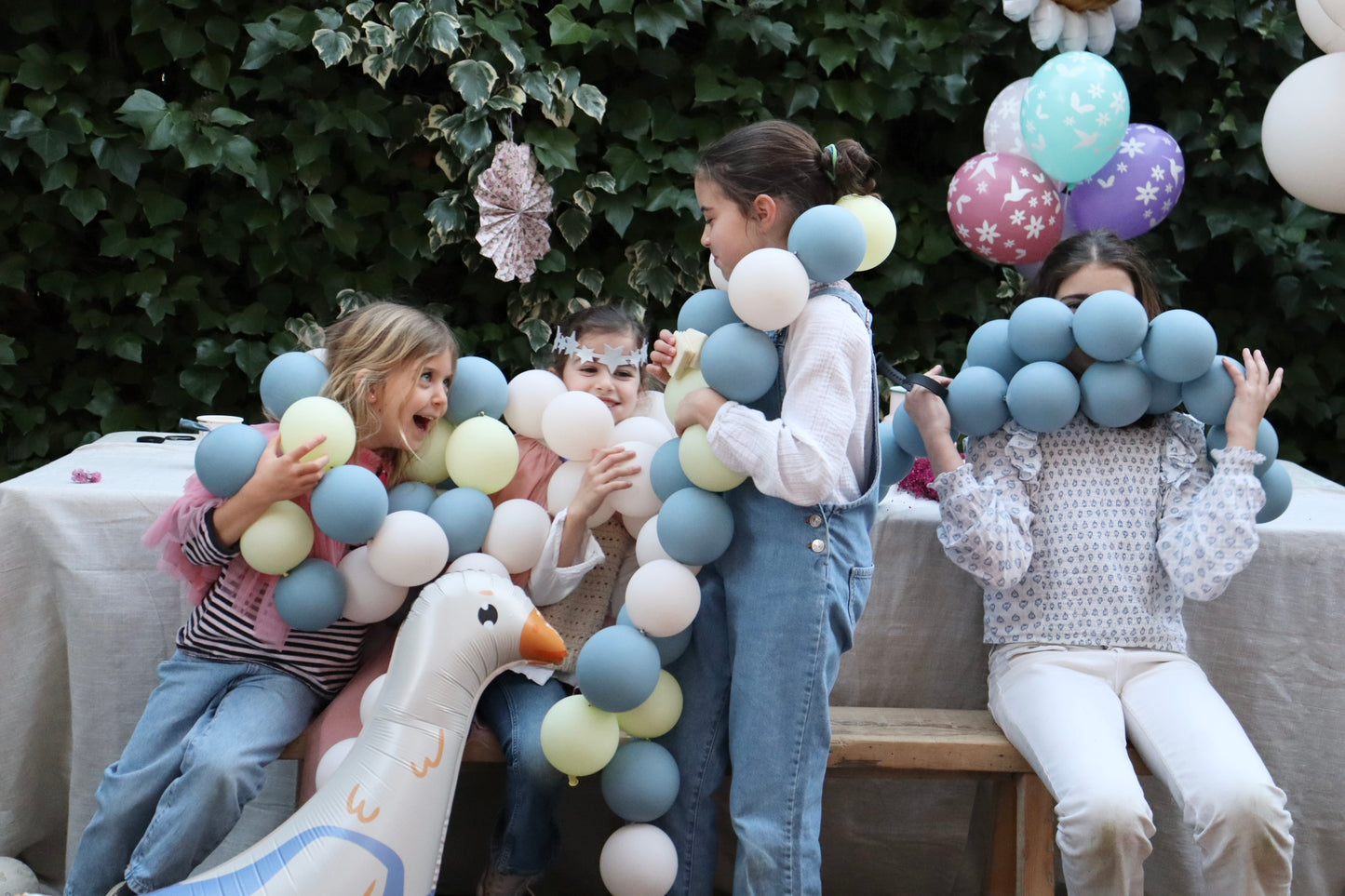 Pack de 5 Guirnaldas de Globos Unidos