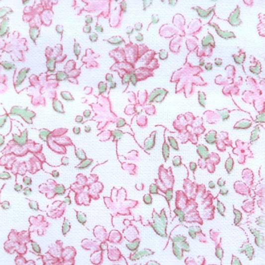 Lazo de tela con flores mini rosas