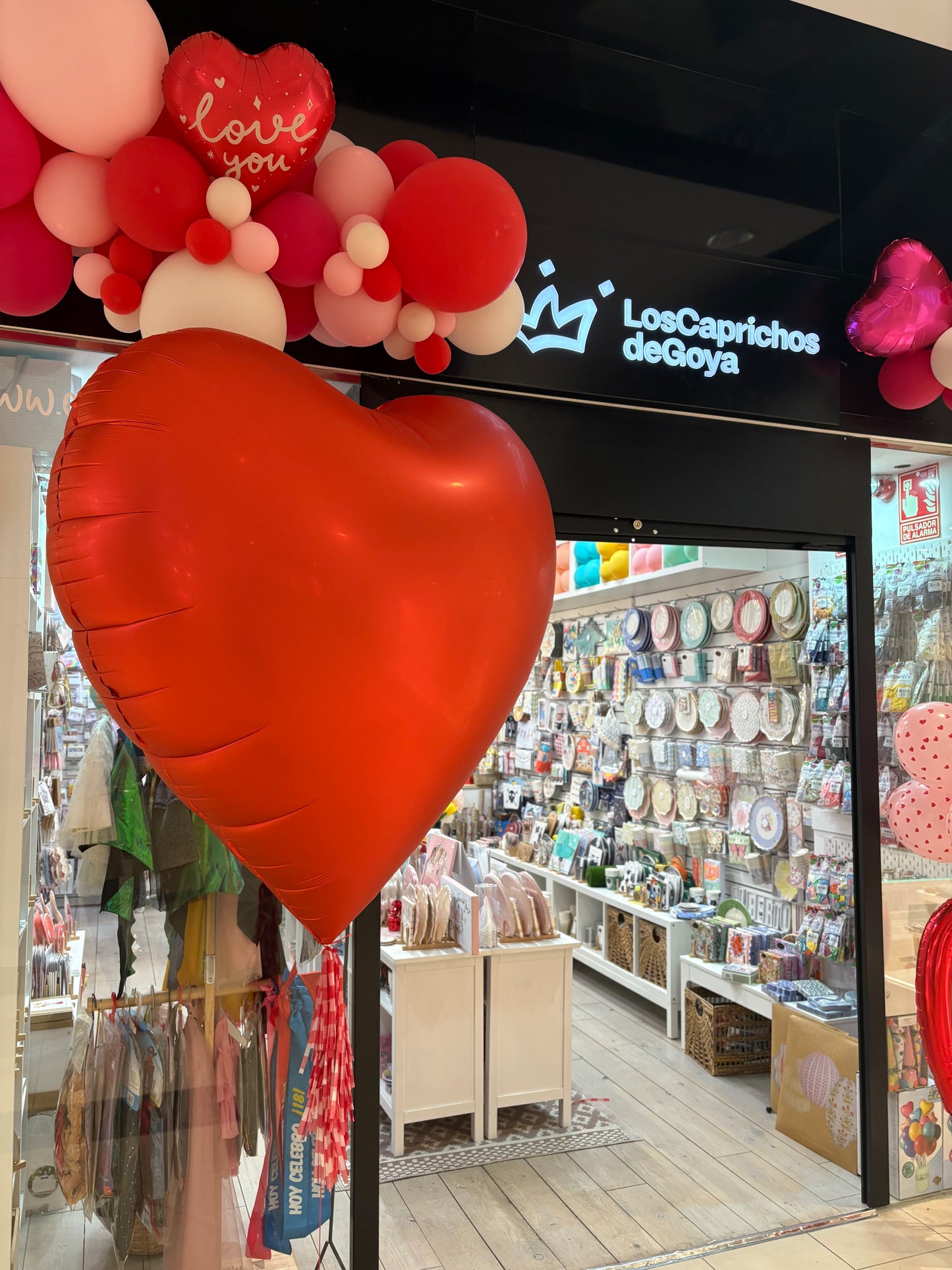 Corazón XXL con borla de flecos