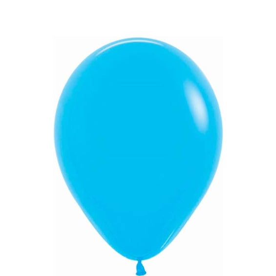 Globo de látex celeste - pack 50 uds.