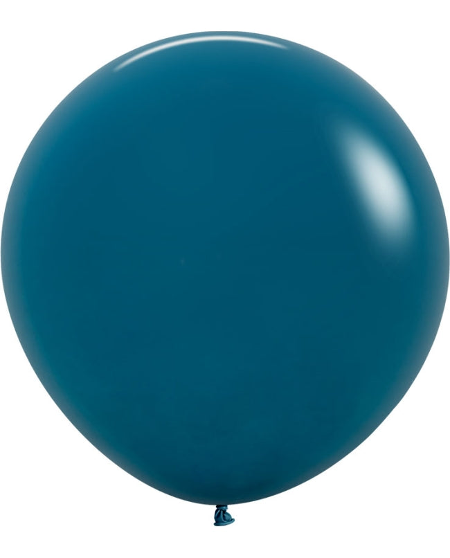 Globo látex azul oscuro XL