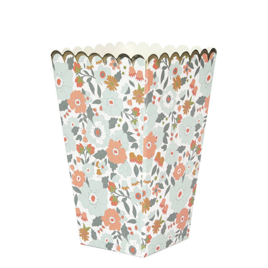 Cajas de palomitas de flores- pack 8 uds.