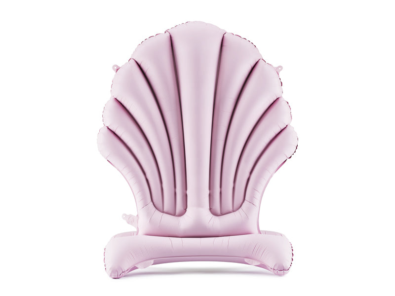Globo foil forma de concha para inflar con aire