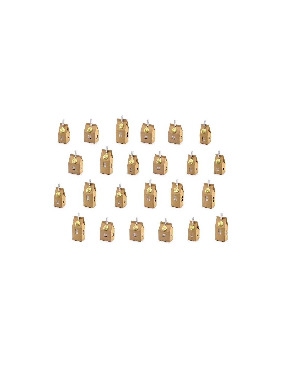 Calendario Adviento Casas