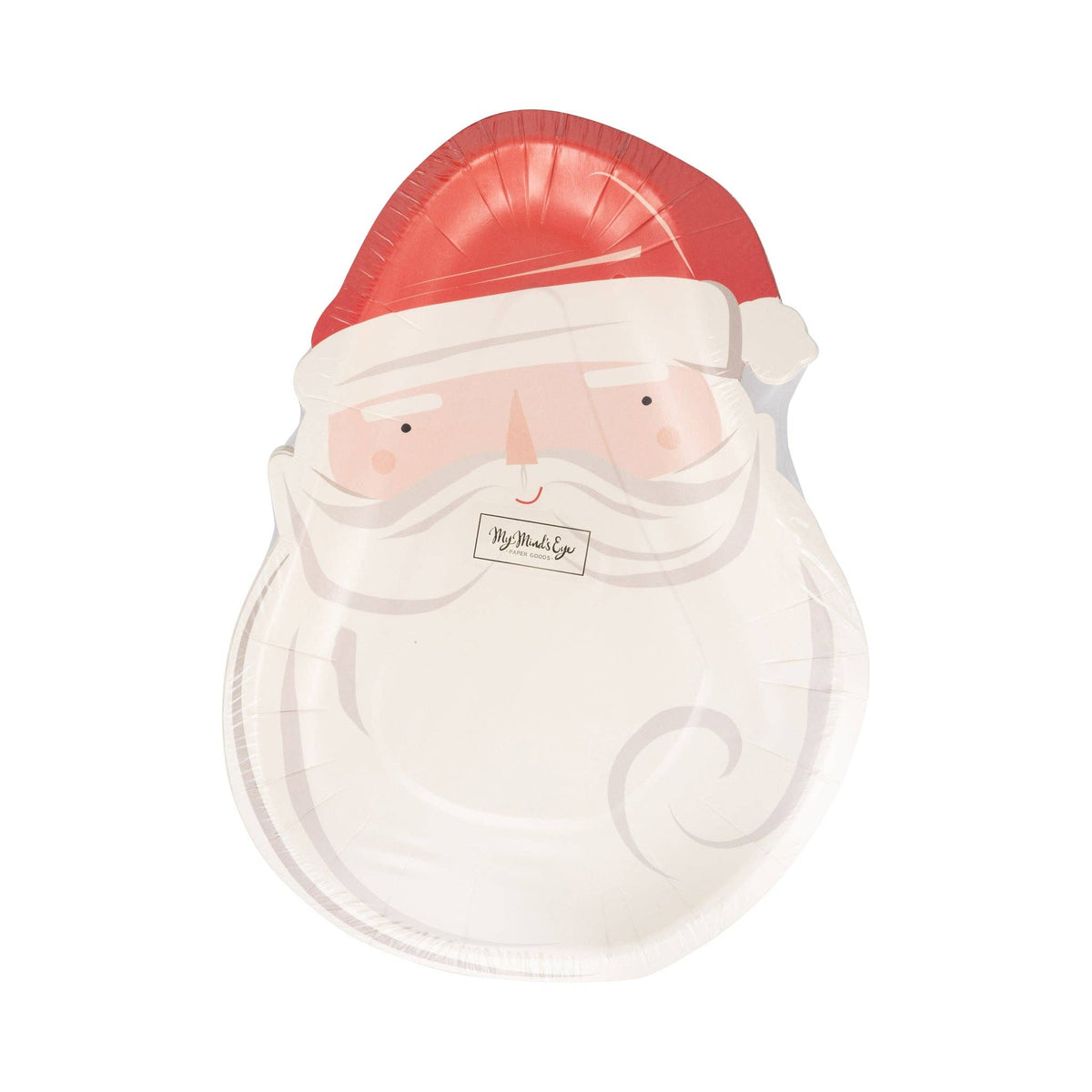 Plato Papá Noel- pack 8 uds.