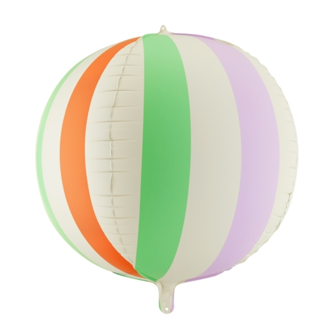 Globo Esfera rayas de colores
