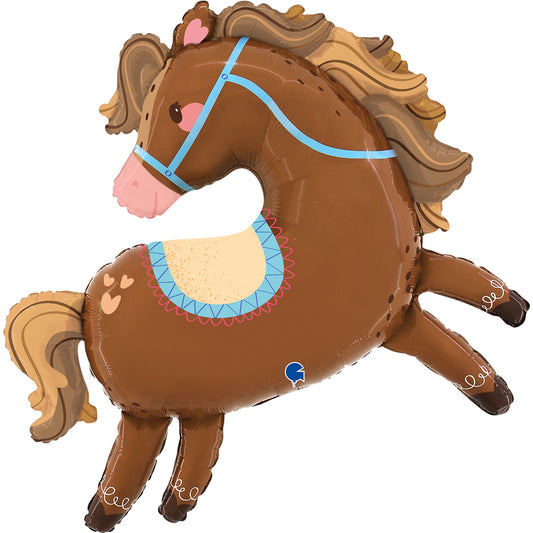 Globo foil caballo