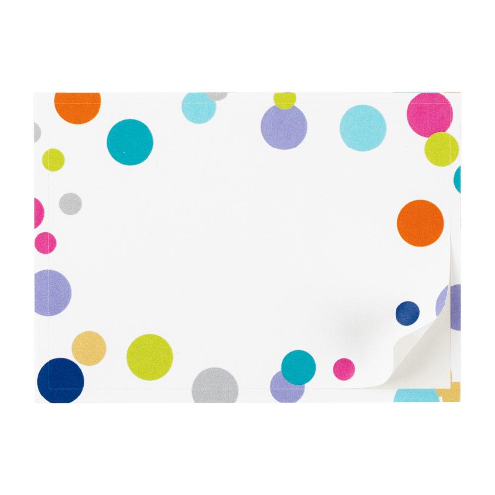 Etiquetas adhesivas de regalo Confeti - pack 12 uds