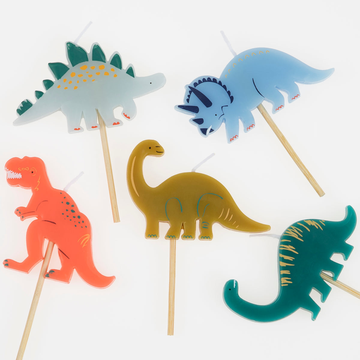 Velas Dinosaurios – Pack 5 uds