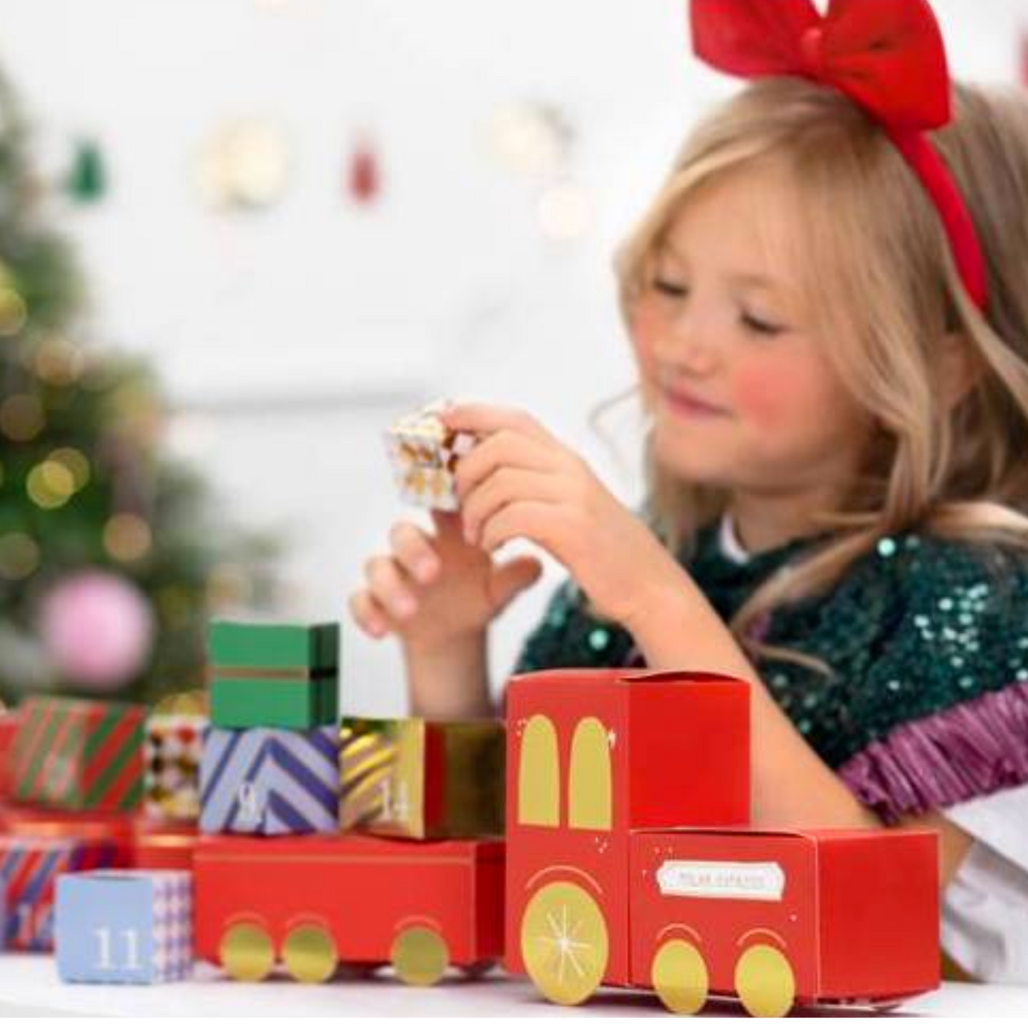 Calendario Adviento tren Polar Express