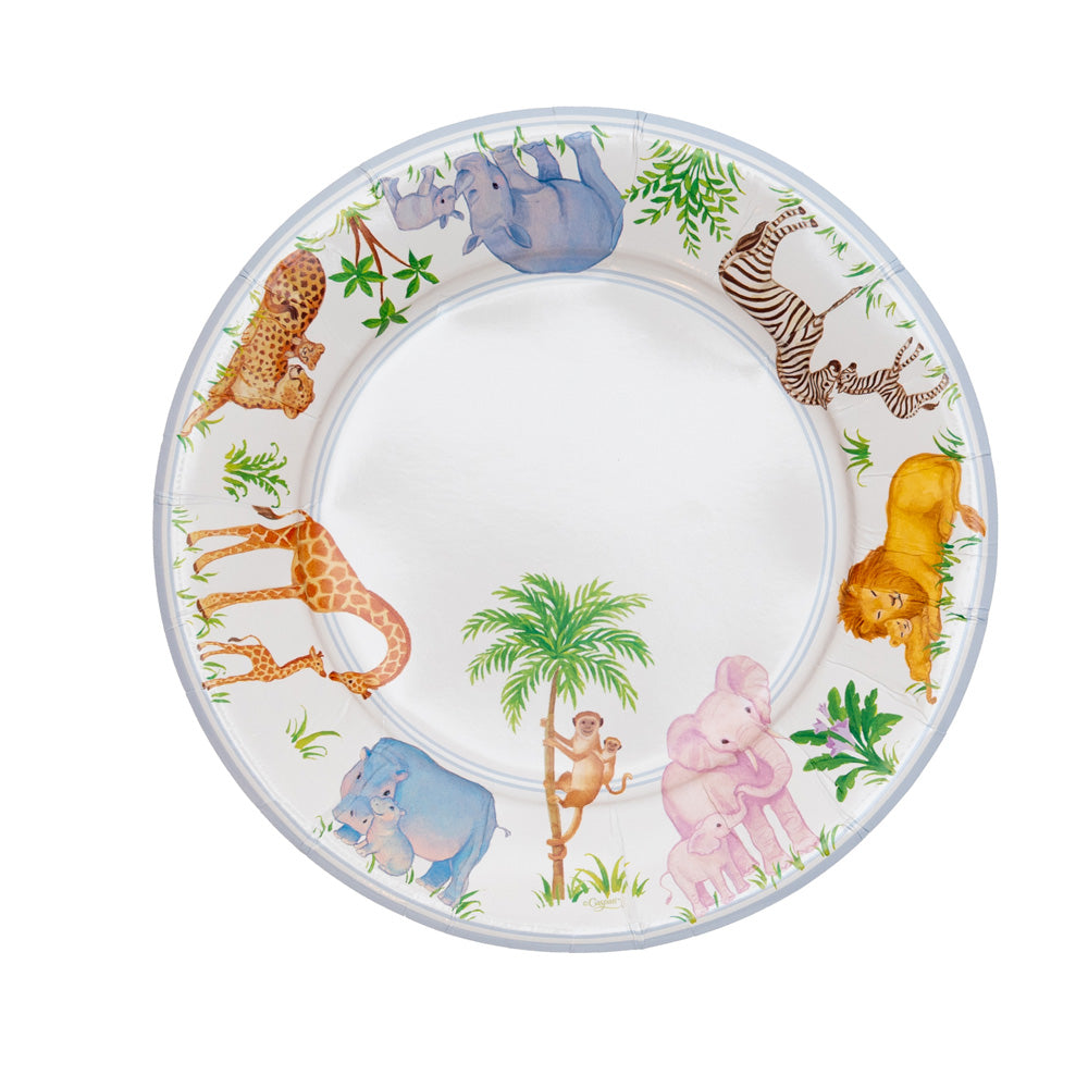 Plato pequeño safari baby- pack 8 uds