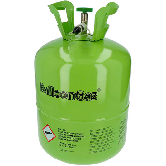 Bombona gas helio desechable para 50 globos