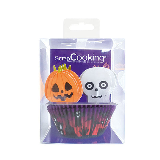 Pack decoración cupcakes Scrapcooking Halloween