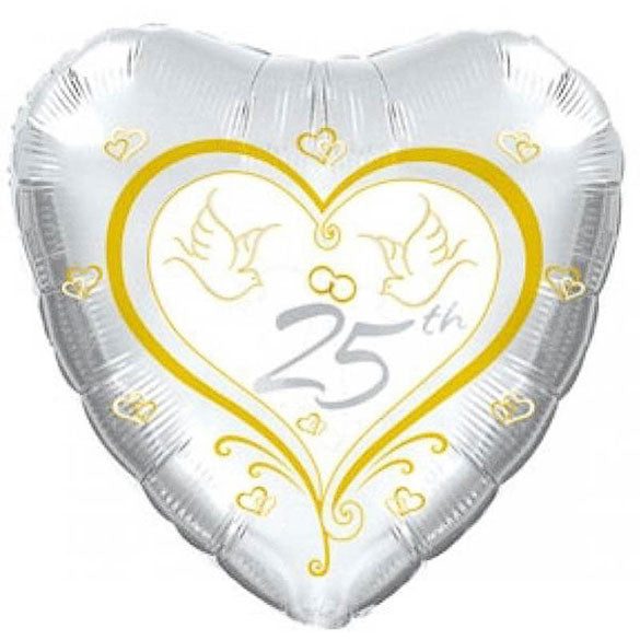 Globo Corazón 25 Aniversario