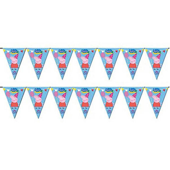 Guirnalda banderines Peppa Pig