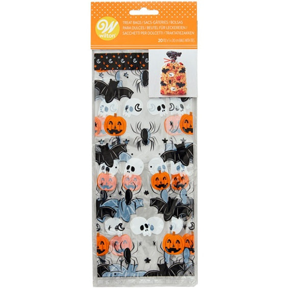 Bolsas golosinas iconos de Halloween, Pack 20 u.