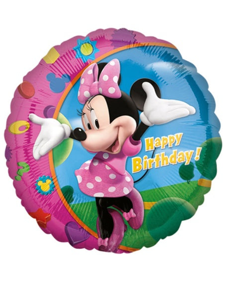 Globo Happy Birthday Minnie Mouse