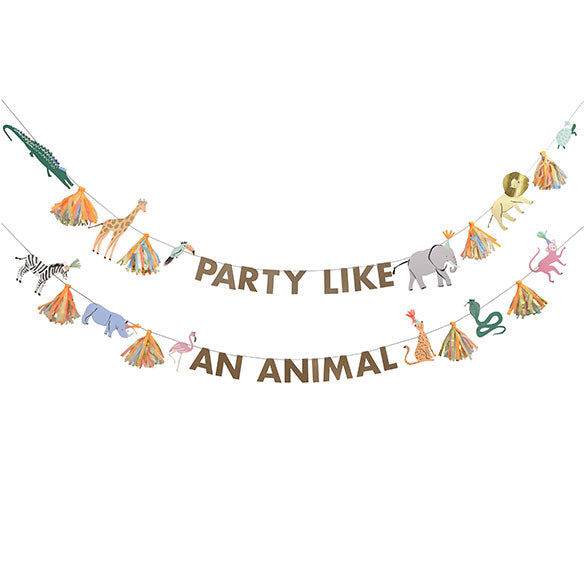 Guirnalda Animales Safari
