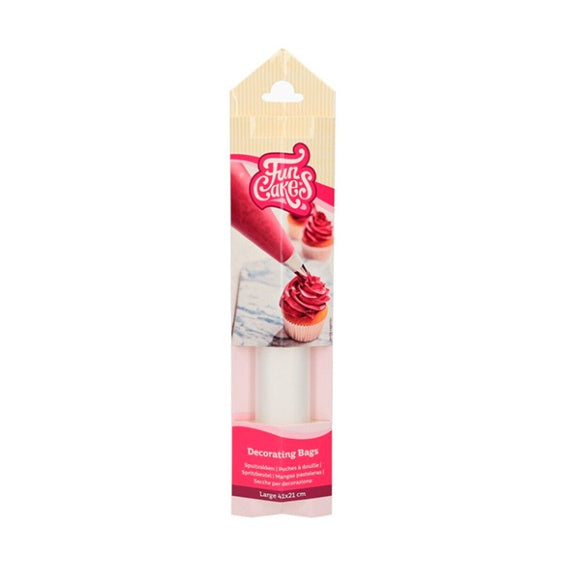 Mangas pasteleras funcakes 41cm., pack 10 u.