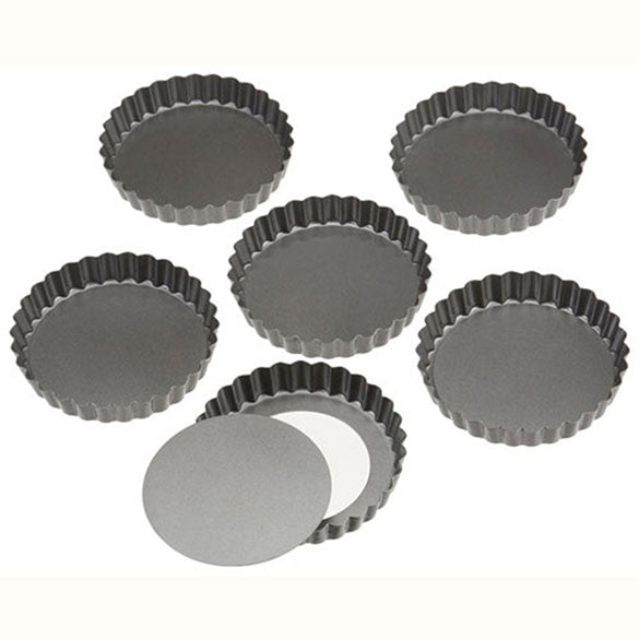 Moldes redondos desmontables 12,00 x 2,00 cm, Pack 6 u.