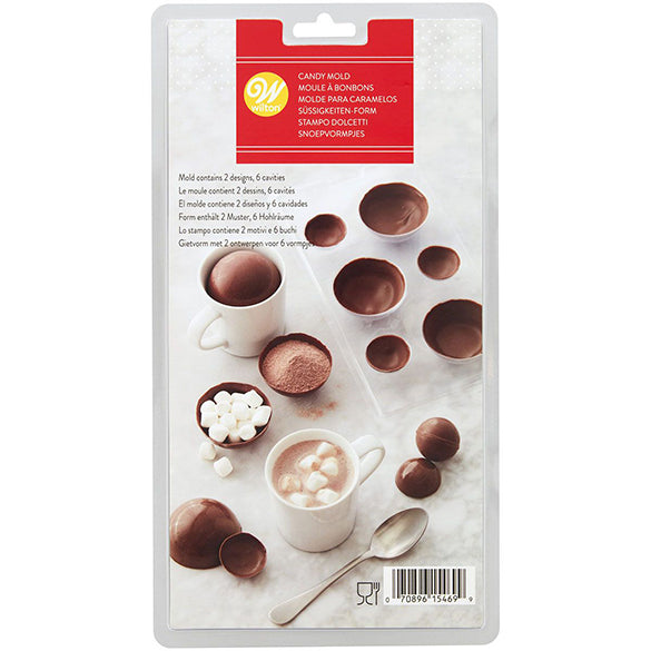 Molde de bolas de chocolate 3D, Wilton