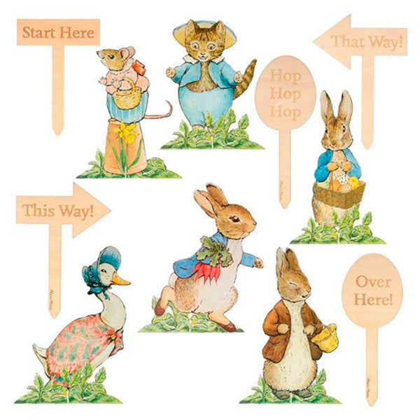 Juego kit de Búsqueda Huevos de Pascua Peter Rabbit