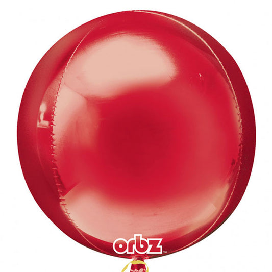 Globo Esfera Orbz Rojo