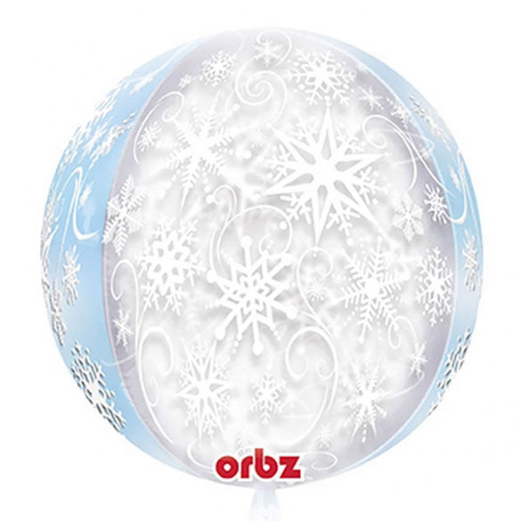 Globo Esfera Orbz Copos de Nieve