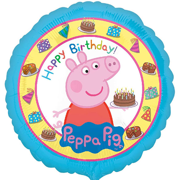 Globo Peppa Pig Happy Birthday