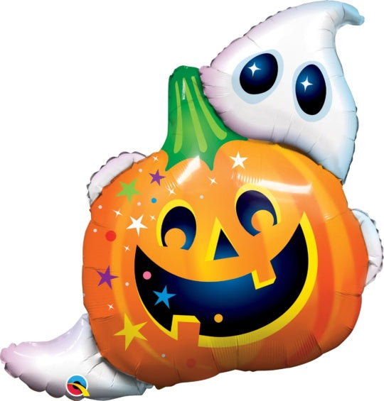 Globo Fantasma y Calabaza grande