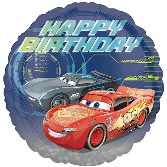 Globo Cars Happy Birthday