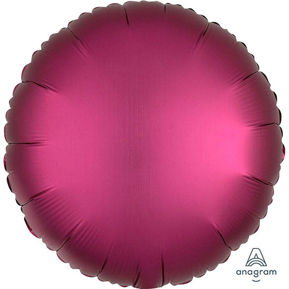 Globo redondo Fucsia Satín
