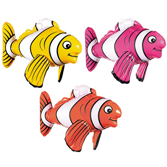 Inflable Pez colores surtidos