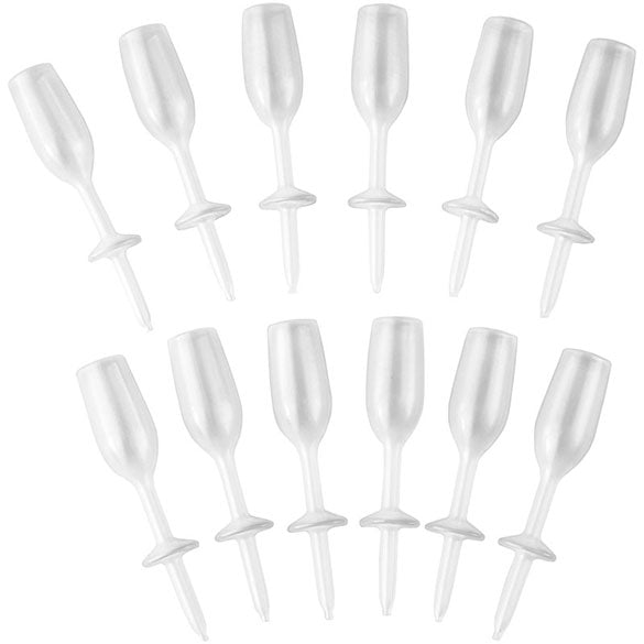 Pipetas para mini brindis, Pack 12 u.