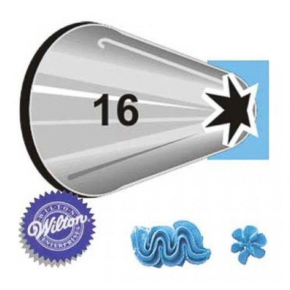 Boquilla Wilton #016