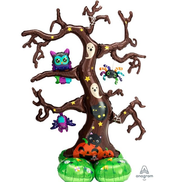 Globo AIRLOONZ Árbol Espeluznante Halloween para aire
