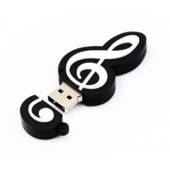 Memoria USB clave de sol 32GB